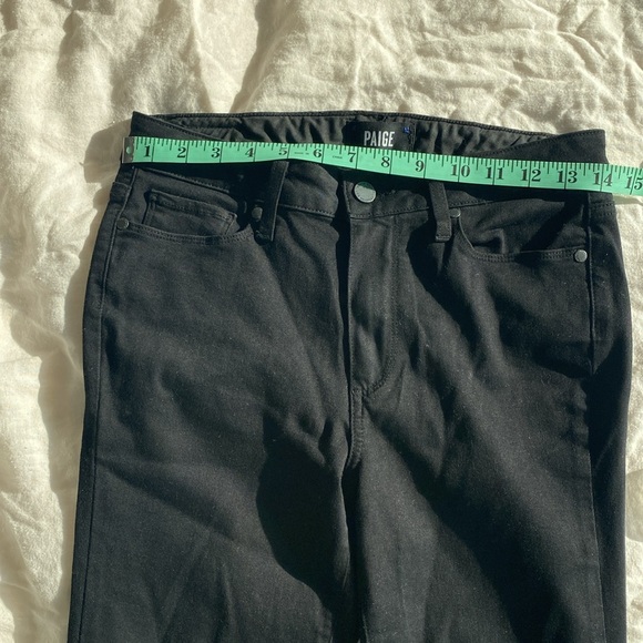 PAIGE - Jacqueline Straight Raw Hem Jeans - Picture 5 of 5